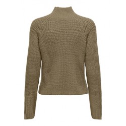 JDY Justy Slit Pullover - Malt Ball