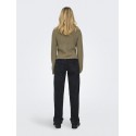 JDY Justy Slit Pullover - Malt Ball