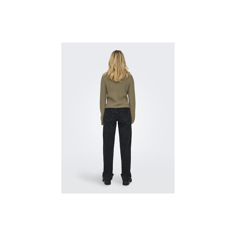 JDY Justy Slit Pullover - Malt Ball