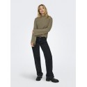 JDY Justy Slit Pullover - Malt Ball