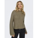 JDY Justy Slit Pullover - Malt Ball