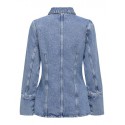 ONLY Nara L/S Denim Skjorte - Medium Blue Denim