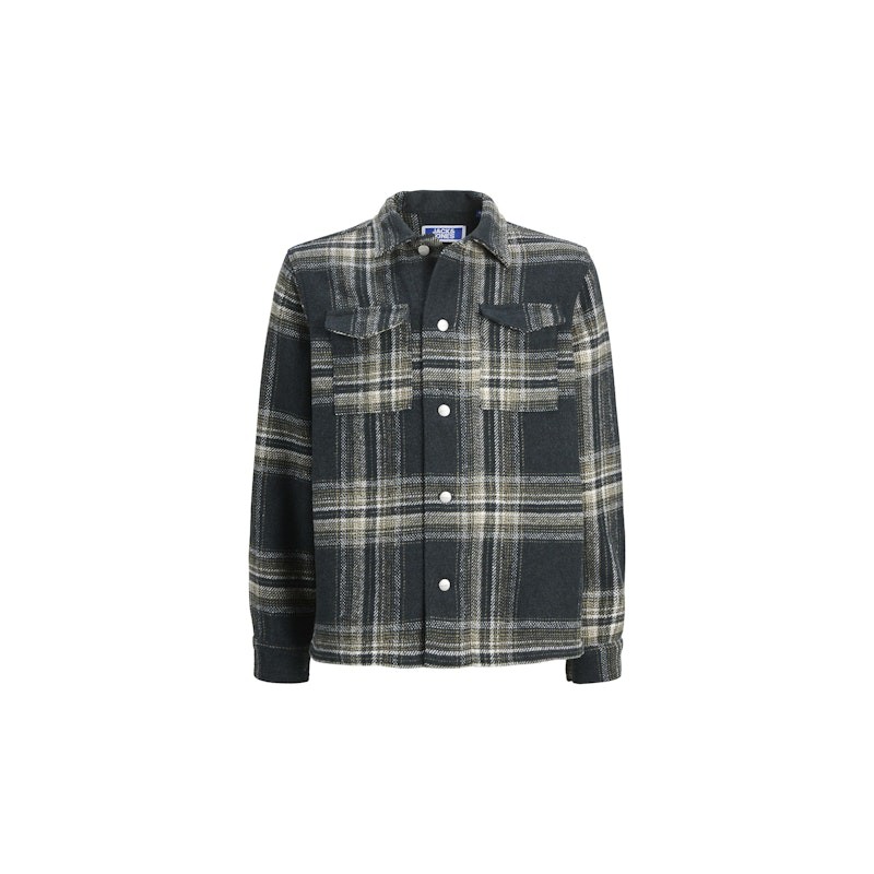 JACK & JONES Junior Vesterbro Ternet Oversize Overskjorte - Forest River