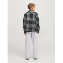 JACK & JONES Junior Vesterbro Ternet Oversize Overskjorte - Forest River