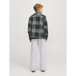 JACK & JONES Junior Vesterbro Ternet Oversize Overskjorte - Forest River