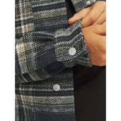 JACK & JONES Junior Vesterbro Ternet Oversize Overskjorte - Forest River