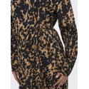 JDY Judy Midi Skjorte Kjole - Brown Sugar/Leo