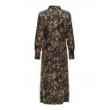 JDY Judy Midi Skjorte Kjole - Brown Sugar/Leo