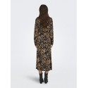 JDY Judy Midi Skjorte Kjole - Brown Sugar/Leo