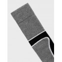 NAME IT Kids Smooth Ski Sokker - Grey Melange