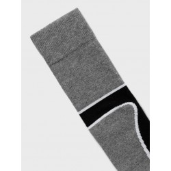 NAME IT Kids Smooth Ski Sokker - Grey Melange