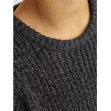 JACK & JONES Junior Jones Strik Crew Neck - Asphalt