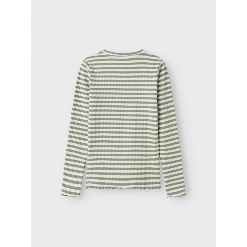 NAME IT Kids Vemmea L/S Slim Bluse - Lily Pad