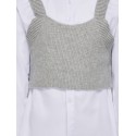 KIDS ONLY Zoe 2 Piece Skjorte Og Strik - Cloud Dancer