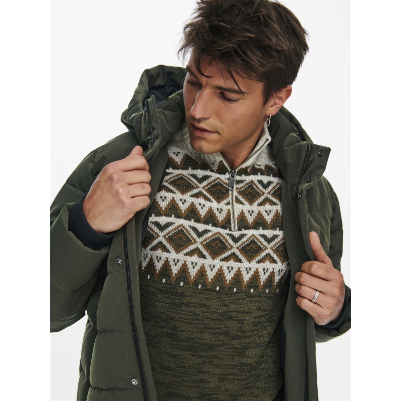 ONLY & SONS Onscayson Puffa Otw - Peat