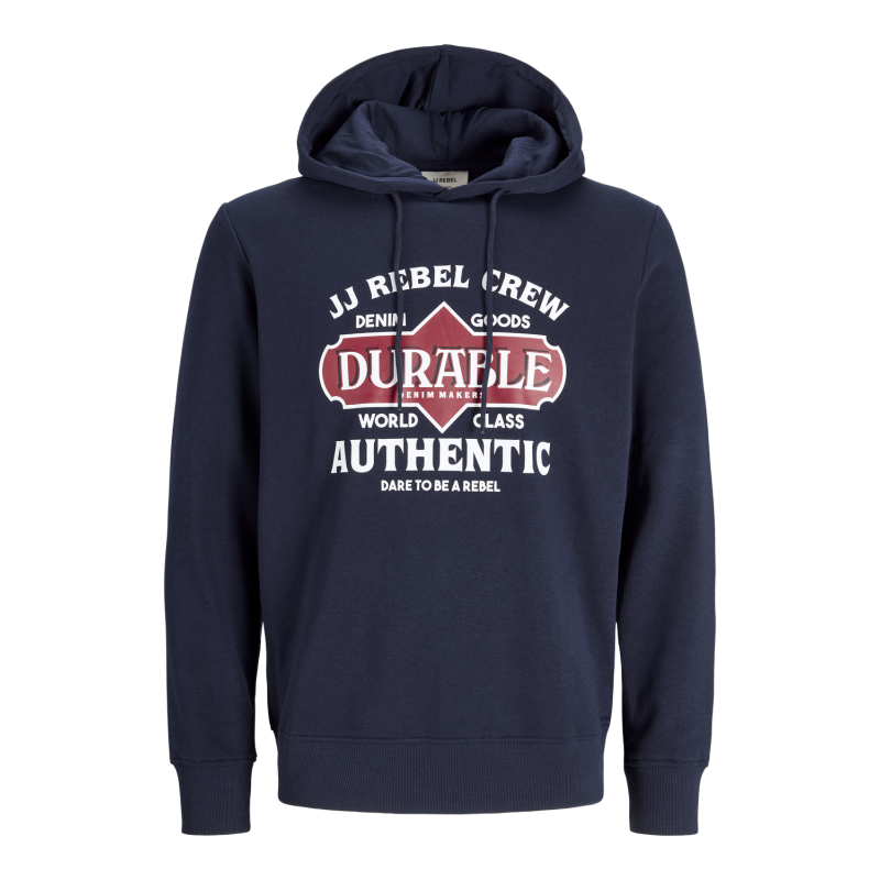 JACK & JONES Jrebcasper Sweat Hood - Sky Captain