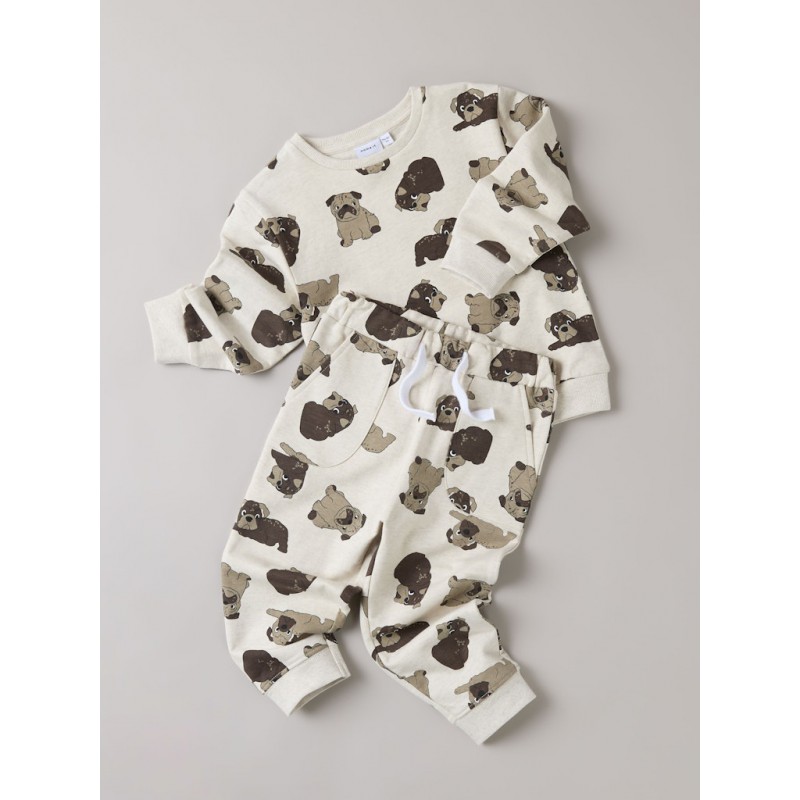 NAME IT Rasmus Regular Sweatshirt - Peyote Melange