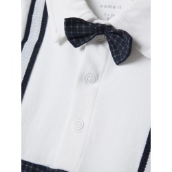 NAME IT Baby Rido L/S Dragt - Dark Sapphire