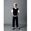 NAME IT Kids Remon Strik Vest - Dark Sapphire