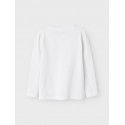 NAME IT Mini Rosalind L/S Bluse - Bright White