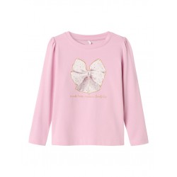 NAME IT Mini Rosalind L/S Bluse - Corsage