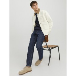 JACK & JONES Chris Relaxed HW Jeans - Blue Denim