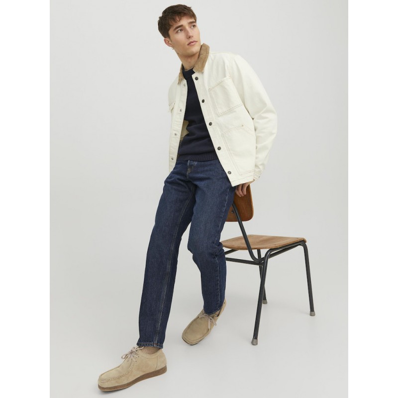 JACK & JONES Chris Relaxed HW Jeans - Blue Denim