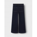 NAME IT Kids Salli Slim Wide Jeans - Dark Blue Denim