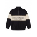 NAME IT Kids Borde Halv Lynlås Sweatshirt - Sort