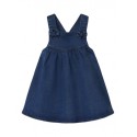 NAME IT Baby Denim Spencer Kjole - Dark Blue Denim