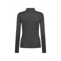 SOYACONCEPT - Violetta Bluse Sort/Metallic