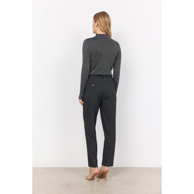 SOYACONCEPT - Violetta Bluse Sort/Metallic