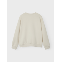 NAME IT Nkforiana Langærmet Rlx Swe Bru Bf - Birch