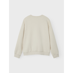 NAME IT Nkforiana Langærmet Rlx Swe Bru Bf - Birch