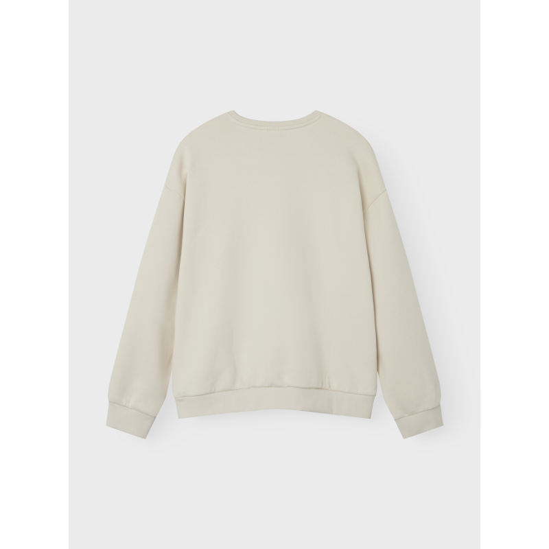 NAME IT Nkforiana Langærmet Rlx Swe Bru Bf - Birch