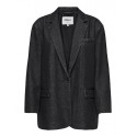 ONLY Cory Denim Blazer - Washed Black
