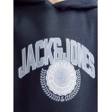 JACK & JONES Junior Varsity Branding Hoodie - Sky Captain