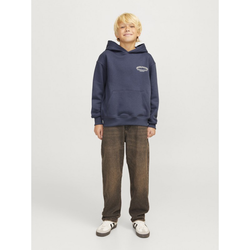 JACK & JONES Junior Frederiksberg Hoodie - Nightshadow Blue