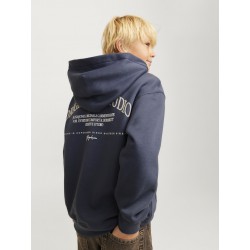 JACK & JONES Junior Frederiksberg Hoodie - Nightshadow Blue