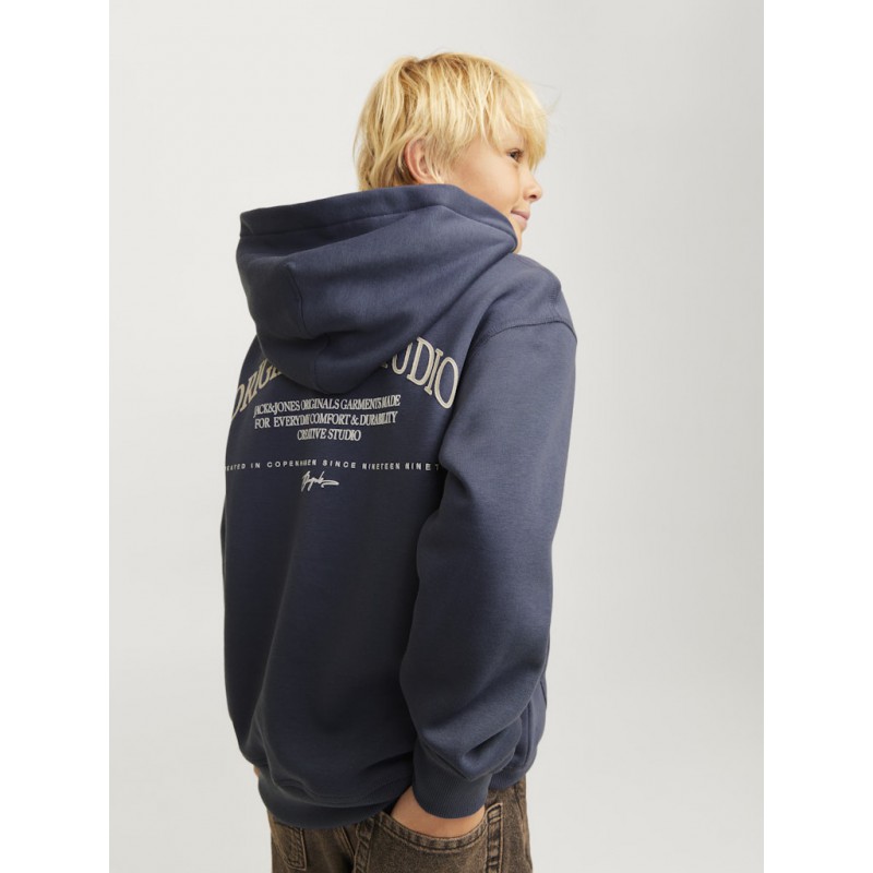 JACK & JONES Junior Frederiksberg Hoodie - Nightshadow Blue