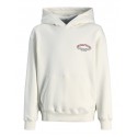 JACK & JONES Junior Frederiksberg Hoodie - Antique White