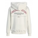 JACK & JONES Junior Frederiksberg Hoodie - Antique White
