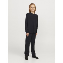 JACK & JONES Junior Solid Lounge Sæt - Sort