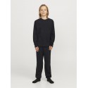 JACK & JONES Junior Solid Lounge Sæt - Sort