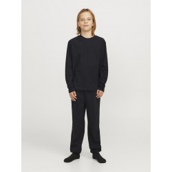 JACK & JONES Junior Solid Lounge Sæt - Sort