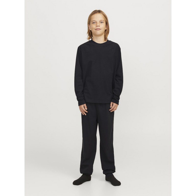 JACK & JONES Junior Solid Lounge Sæt - Sort