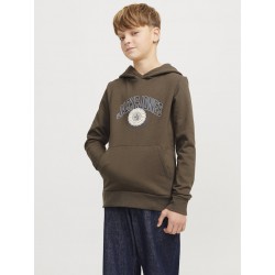 JACK & JONES Junior Varsity Branding Hoodie - Canteen