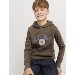 JACK & JONES Junior Varsity Branding Hoodie - Canteen