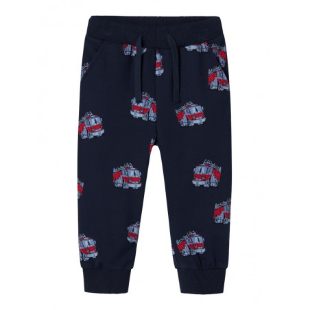 NAME IT Mini Brandbil Sweatpants - Dark Sapphire