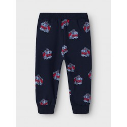 NAME IT Mini Obil Brandbil Sweatpants - Dark Sapphire